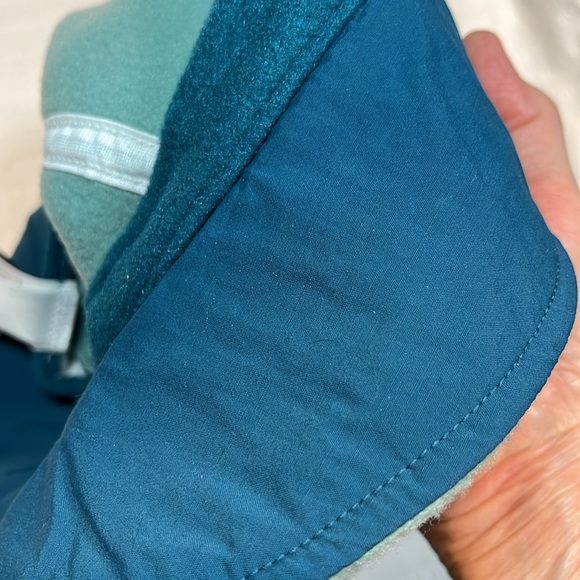 NWT RARE Patagonia Kids M Hip Flop Fleece Bucket HAT 1999 🔥 Blue - Picture 16 of 17